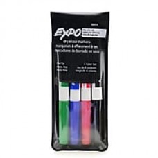 Expo Low-Odor Dry Erase Marker Sets fine set of 4 [Pack of 4]