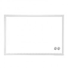 U Brands Magnetic Dry Erase Board, 20" x 30", White Wood Frame (2071U00-01)