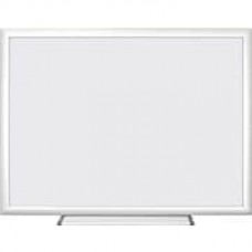 U Brands, 47" X 35", Basics Plus Magnetic Dry Erase Board with Silver Aluminum Frame (072U00-01)