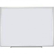 U Brands Basics Dry Erase Board 23 x 17 Melamine Surface Silver Aluminum Frame