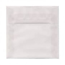 JAM Paper® 7 x 7 Square Envelopes, Clear Translucent Vellum, 1000/carton (2851340B)