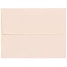 JAM Paper® A2 Invitation Envelopes, 4 3/8 x 5 3/4, Strathmore Bright White Linen, 1000/carton (66670B)