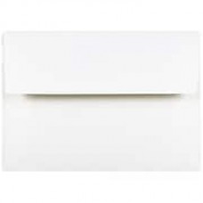 JAM Paper® A2 Invitation Envelopes, 4 3/8 x 5 3/4, Strathmore Bright White Wove, 1000/carton (191151B)