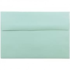 JAM Paper® A8 Invitation Envelopes, 5.5 x 8.125, Aqua Blue, 1000/carton (1523988B)