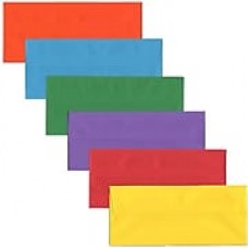 JAM Paper® #10 Business Envelopes, 4 1/8 x 9 1/2, Brite Hue Assorted, 150/pack (1586ASSRTD)