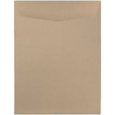 JAM Paper® 9 x 12 Open End Catalog Envelopes, Brown Kraft Paper Bag Recycled, 100/pack (6315446)