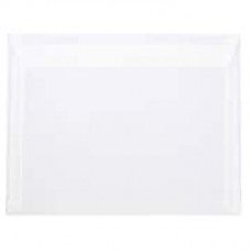 JAM Paper® 10 x 13 Booklet Envelopes, Clear Translucent Vellum, 1000/carton (900840420B)