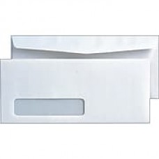 Quality Park™ Park Ridge™ #10, Left Window Embossed Executive Gummed Envelopes, 500/Box