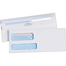 Quality Park™ #10, Double-Window Redi-Seal™ Security-Tint Envelopes, 500/Box