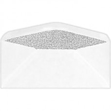 LUX #9 Regular Envelopes (3 7/8 x 8 7/8) 500/Pack, White w/Security Tint (61538-500)