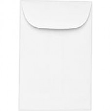 LUX #3 Coin Envelopes (2 1/2 x 4 1/4) 1000/Pack, 24lb. Bright White (94714-1000)