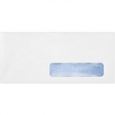 LUX #10 Right Side Window Envelopes(4 1/8 x 9 1/2) 1000/Pack, 24lb. Bright White w/ Sec Tint (21438-1000)