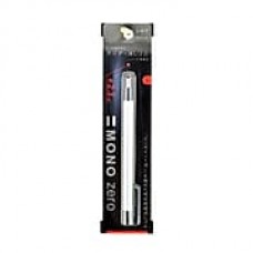 Tombow Mono Zero Erasers round silver each [Pack of 5]