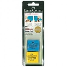 Faber-Castell Kneaded Art Erasers, 2 Erasers, Assorted, Pack of 12 (15101-PK12)