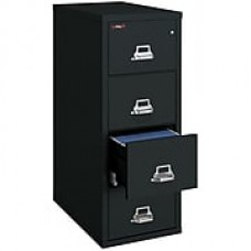 FireKing 4 Drawer Vertical File Cabinet, Letter (41831CBLD)