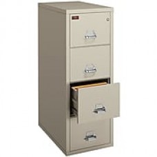 FireKing 4 Drawer Vertical File Cabinet, Letter, Includes White Glove Delivery (419562PAI)