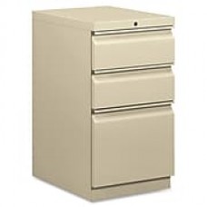 HON 3 Drawer Vertical File Cabinet, Putty, 20"D (BSXHBMP2BL) NEXT2018 NEXT2Day