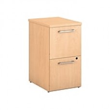 Bush Business Furniture Emerge 2 Drawer File Cabinet, Natural Maple (300S105AC)