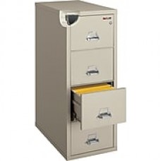 FireKing 4 Drawer Vertical File Cabinet, Letter, Includes White Glove Delivery (FIR41831CPAI)