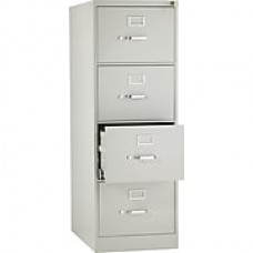 HON 510 Series 4 Drawer Vertical File Cabinet, Legal, Light Gray, 25"D (H514CPQ)