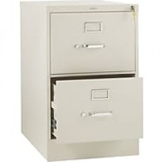 HON 310 Series 2 Drawer Vertical File Cabinet, Legal, Putty, 26-1/2"D (HON312CPL) NEXT2018 NEXT2Day