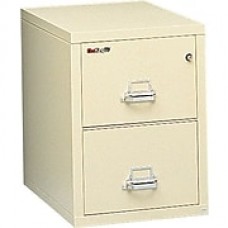 FireKing 2 Drawer Vertical File Cabinet, Legal 25" Deep (22125CPAD)