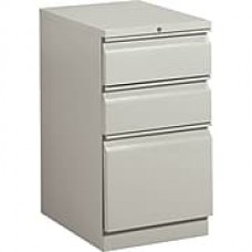 HON Brigade 3 Drawer Mobile/Pedestal File, Gray,Letter, 15''W (H33720RQ)