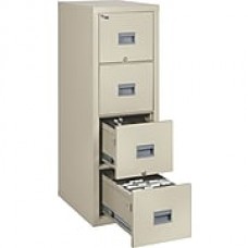 FireKing 4 Drawer Vertical File Cabinet, Letter/Legal (4P1825CPAI)