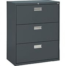 Sandusky 3-Drawer Lateral File Cabinet, Charcoal, 36", (LF6A363-02)