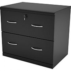 Z-Line Designs 2-Drawer Wood Lateral File Cabinet, Black, Letter/Legal (ZL2263-2BLU)