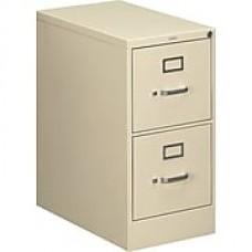 HON 510 Series 2 Drawer Vertical File Cabinet, Letter, Putty, 25"D (H512PL) NEXT2018 NEXT2Day