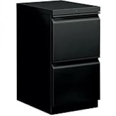 HON 2 Drawer Vertical File Cabinet, Black, 20"D (BSXHBMP2FP) NEXT2018 NEXT2Day