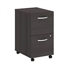 Bush Business Furniture Studio C 2 Drawer Mobile File Cabinet, Storm Gray (SCF116SGSU)