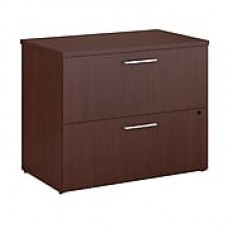 Bush Business Furniture 400 Series 36"W 2 Drawer Lateral File Cabinet, Harvest Cherry (400SFL236CSK)