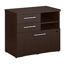 Bush Business Furniture 400 Series 30"W File Cabinet, Mocha Cherry (400SFP30MR)