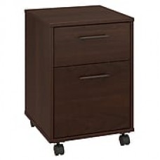 Bush Furniture Key West 2 Drawer Mobile File Cabinet, Bing Cherry, Letter (KWF116BC-03)