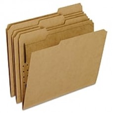 Pendaflex® Kraft Folders with Fasteners, Letter, Brown, 50/Box (FK211)