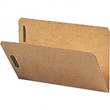 Smead Kraft Folders with Two Fasteners, Straight Cut, Legal,-size Holds 8 1/2" x 14", 50/Bx