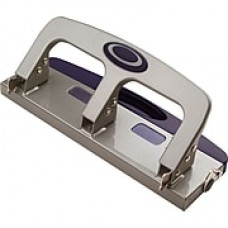 OIC® Deluxe 3-Hole Punch With Chip Drawer, 20 Sheet Capacity