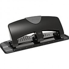 Swingline® SmartTouch™ Low Force 3-Hole Punch, 20 Sheet Capacity, Black/Gray (A7074133)