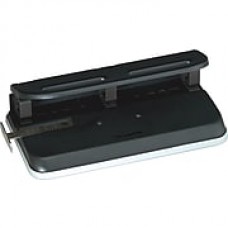 Swingline® Easy Touch® Heavy Duty 2-7 Hole Punch, Semi-Adjustable, 24 Sheet Capacity, Black (A7074150)