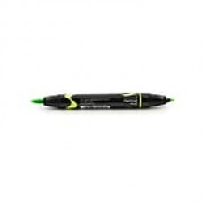 Prismacolor Premier Double-Ended Brush Tip Markers chartreuse 027 [Pack of 6]