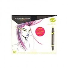 Prismacolor Brush-Tip Marker Sets Set Of 12 Primary  And  Secondary Brush-Tip (1773297)