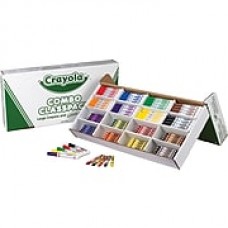 Crayola® 52-3348 Large Size Crayons and Washable Marker Classpack, Assorted