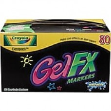 Crayola® Gel FX Marker, Broad , Assorted, 1/Pack (CYO588212)