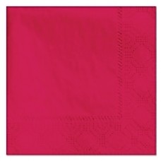 Hoffmaster® Embossed Beverage Napkins, 2-Ply, Red, 1000/Carton (HFM 180311)