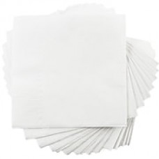 JAM Paper® Beverage Napkins, Small, 5x5, White, 600/box (5255620731b)