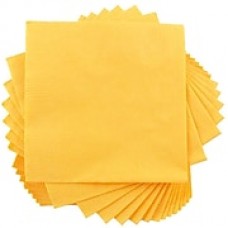 JAM Paper® Beverage Napkins, Small, 5x5, Yellow, 600/box (255621944b)