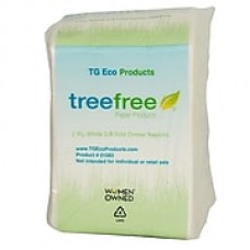 Tree Free Dinner Napkins, 2 ply, 3000 count