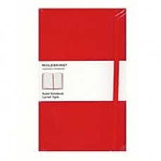 Moleskine Classic Hard Cover Notebooks Red 3 1/2 In. X 5 1/2 In. 192 Pages, Lined [Pack Of 2] (2PK-9788862930000)